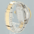 PAPERS 2025 RSC Rolex 16613LB Submariner Gold Steel Two Tone Gold Sunburst Blue Watch