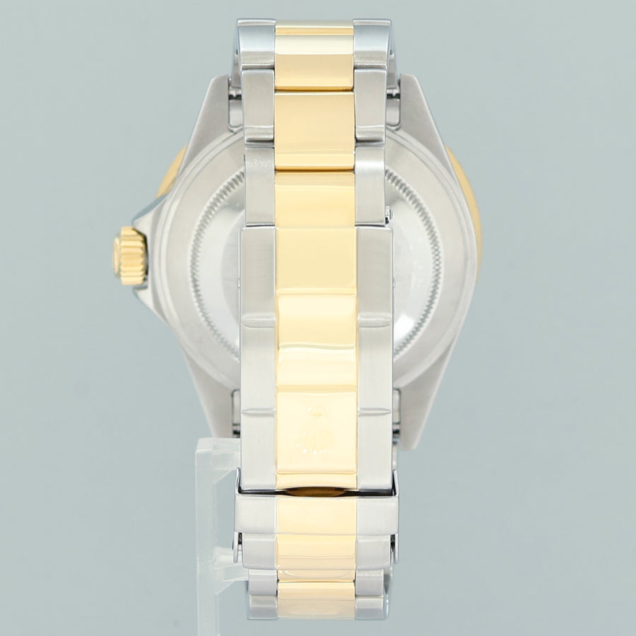 PAPERS 2025 RSC Rolex 16613LB Submariner Gold Steel Two Tone Gold Sunburst Blue Watch