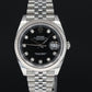 2023 NEW PAPERS Rolex DateJust 126334 Jubilee Black Diamond White Gold Fluted Watch