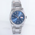2016 MINT Rolex DateJust 36 116200 Blue Stick Oyster Steel 36mm Watch Box