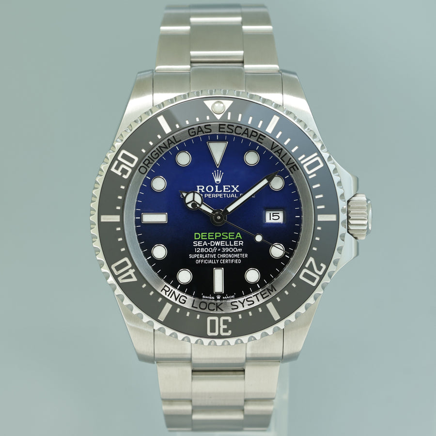MINT PAPERS Rolex Sea-Dweller Deepsea James Cameron Blue 126660 44mm Watch Box