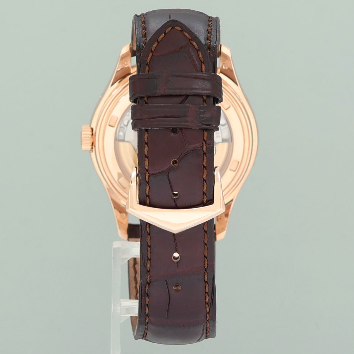 PAPERS MINT Patek Philippe 5146R Rose Gold Annual Calendar White 39mm Moon Watch