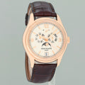 PAPERS MINT Patek Philippe 5146R Rose Gold Annual Calendar White 39mm Moon Watch