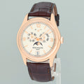 PAPERS MINT Patek Philippe 5146R Rose Gold Annual Calendar White 39mm Moon Watch