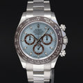2022 NEW PAPERS Rolex Daytona 116506 Platinum Glacier Blue 40mm Watch Box
