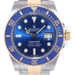 2024 MINT Rolex Submariner 41mm Blue 126613LB Two Tone Gold Steel Watch Box