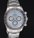 PAPERS 2025 RSC Rolex Daytona 116506 Platinum Glacier Ice Blue Ceramic Watch Box