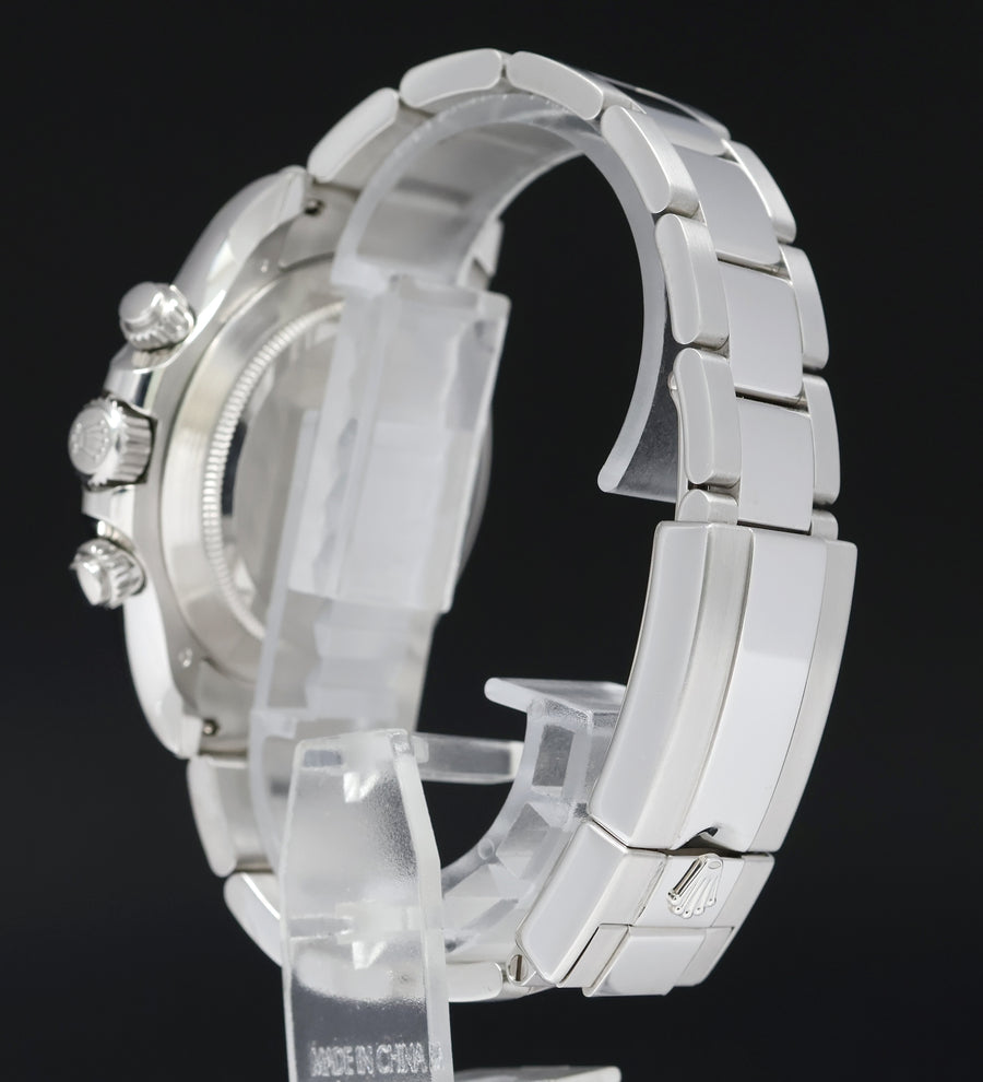 2022 NEW PAPERS Rolex Daytona 116506 Platinum Glacier Blue 40mm Watch Box