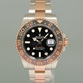 2024 Rolex CPO Papers Rolex GMT Master II Root Beer Rose Gold 126711 CHNR Watch