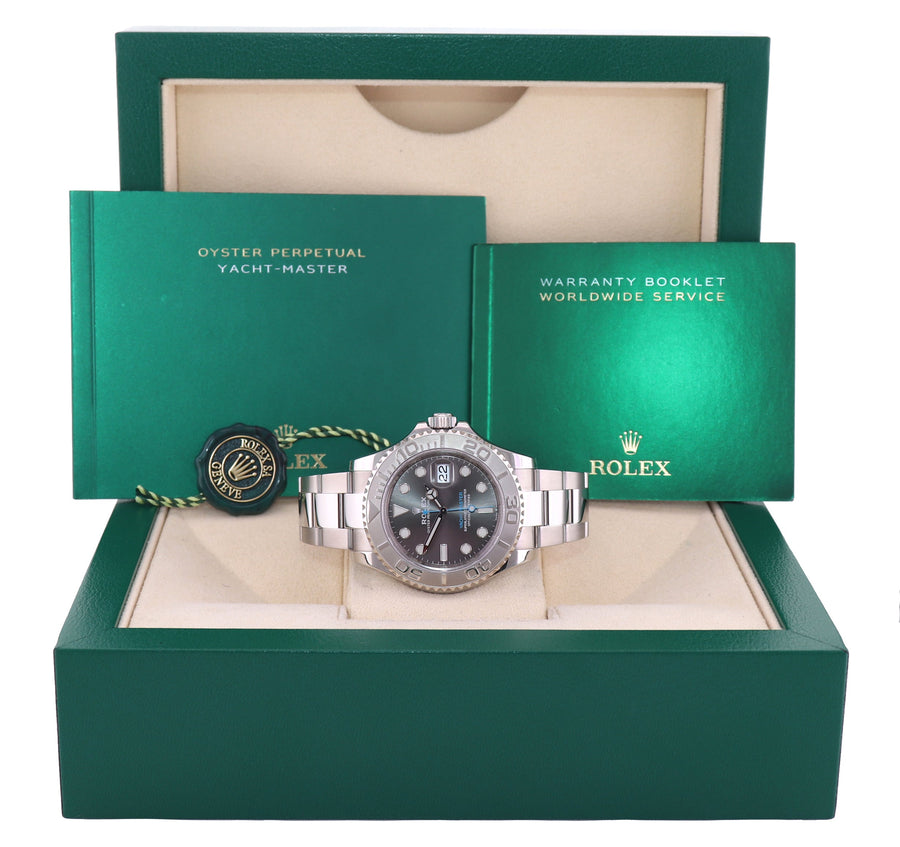 2023 MINT Rolex Yacht-Master 40mm 126622 Stainless Steel Platinum Rhodium Watch