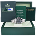PAPERS 2009 MINT Rolex Submariner No-Date 4 line dial 14060M Steel Black Watch Box