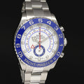 2020 MINT Rolex Yacht-Master 2 MERC HANDS Steel 44mm Blue 116680 Watch Box