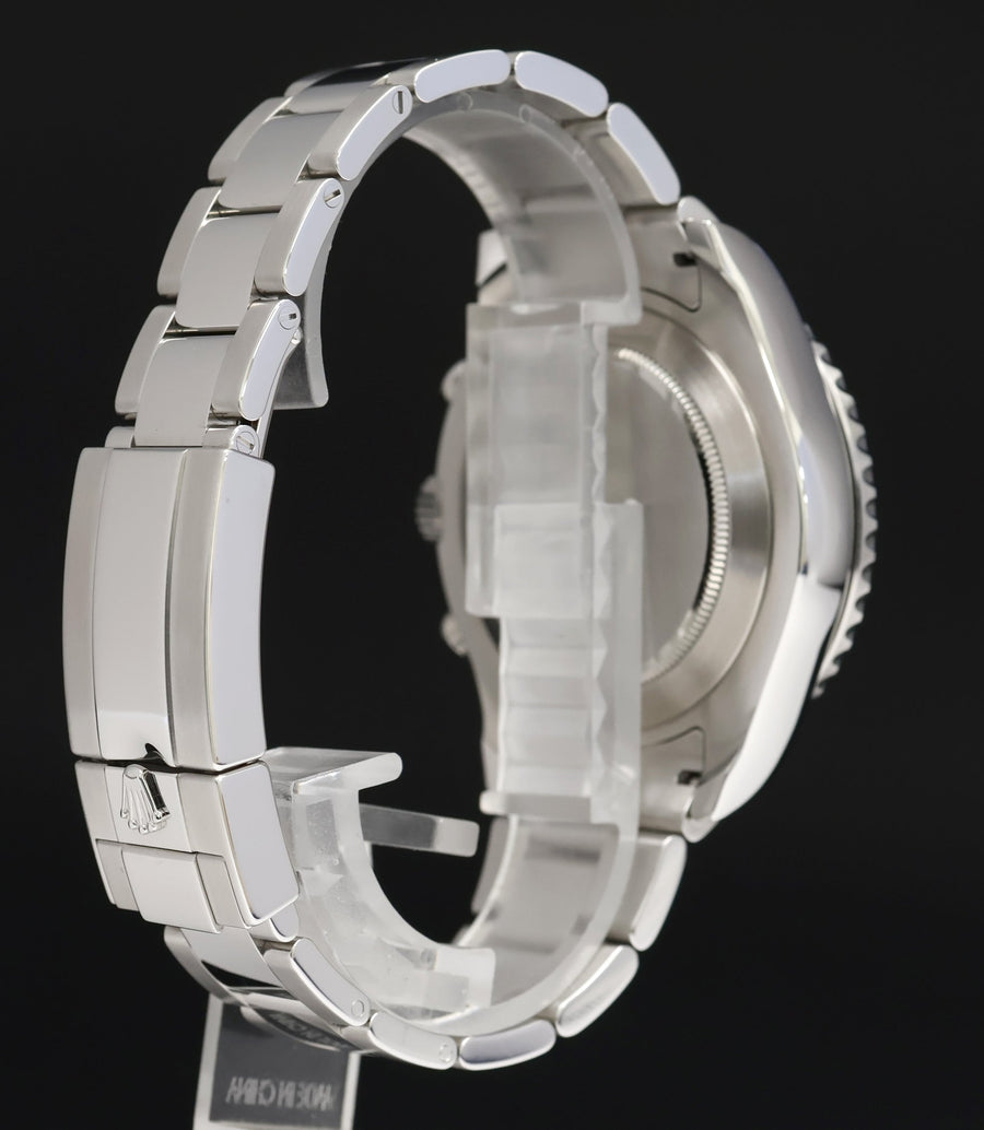 2020 MINT Rolex Yacht-Master 2 MERC HANDS Steel 44mm Blue 116680 Watch Box