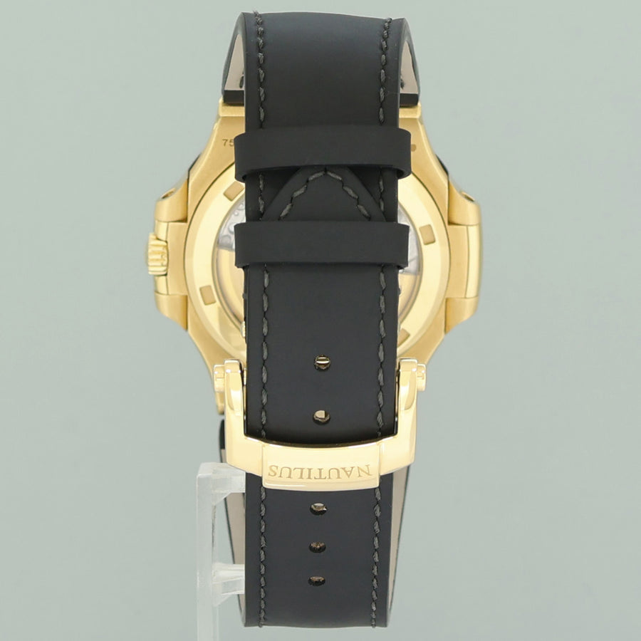 2010 PAPERS MINT Patek Philippe Nautilus 5711J White 18k Yellow Gold 5711J-001 Watch Box