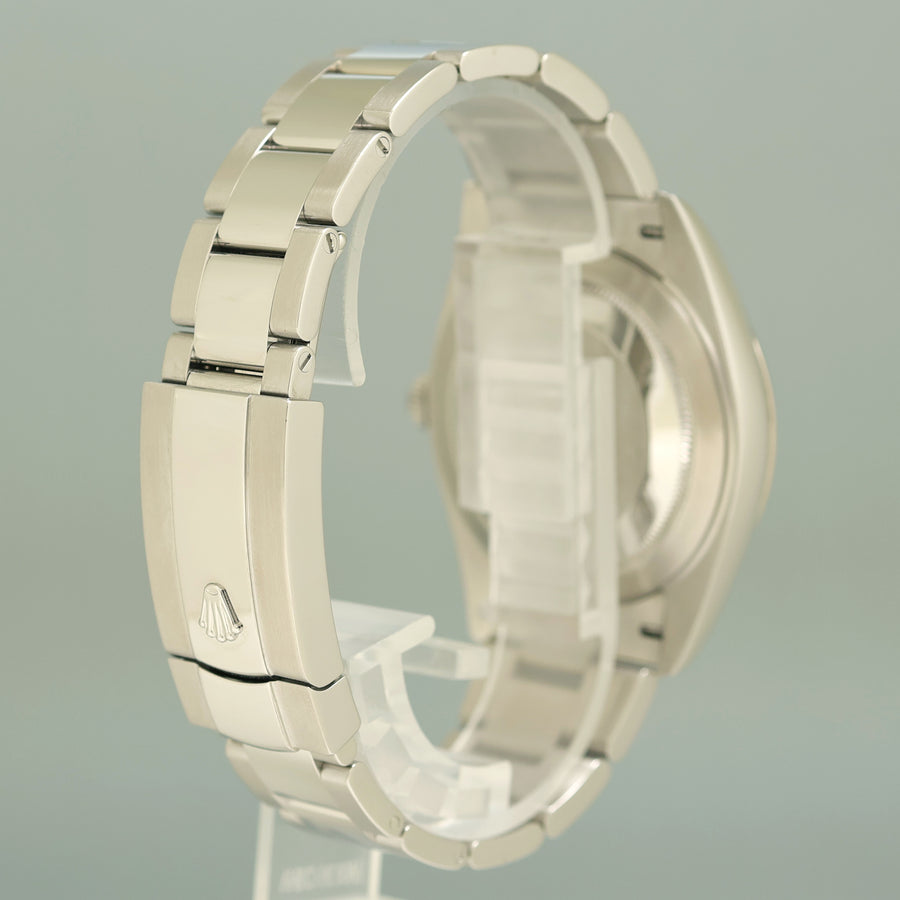 PAPERS MINT Rolex DateJust 126334 White Roman Oyster White Gold Fluted 41mm Watch