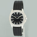 2006 PAPERS Patek Philippe Steel Aquanaut Black Rubber JUMBO 5065a-001 38mm Watch