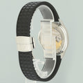 2006 PAPERS Patek Philippe Steel Aquanaut Black Rubber JUMBO 5065a-001 38mm Watch