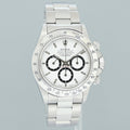 1991 Rolex 16520 Zenith Daytona Tritium White Inverted 6 40mm Chrono Watch Box