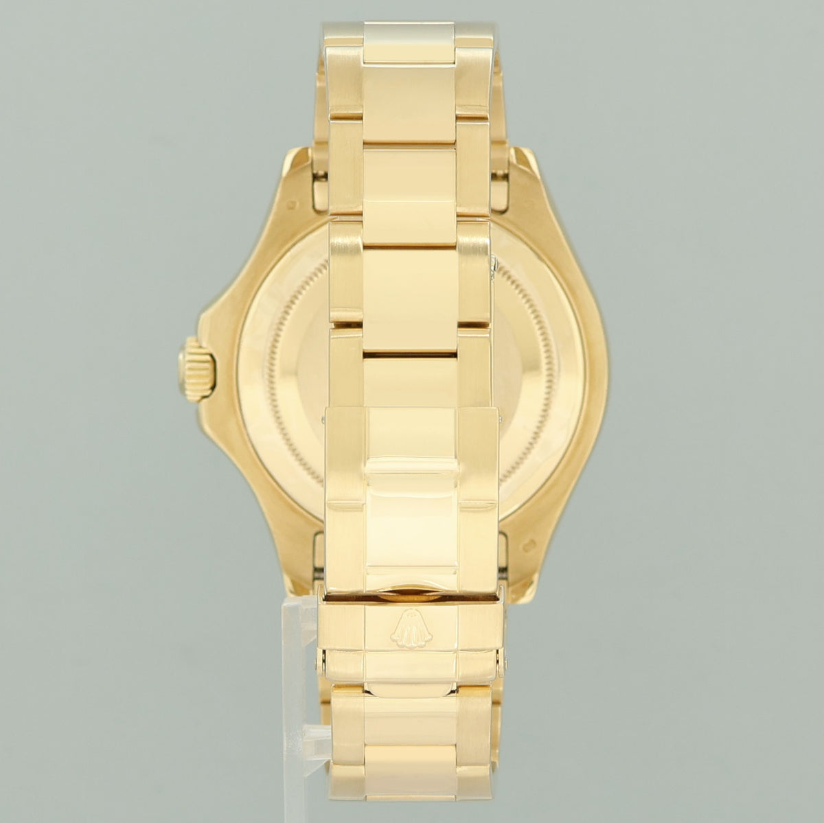 MINT Rolex Yacht-Master Yellow Gold 16628 40mm White Sapphire Diamond Bezel Watch Box