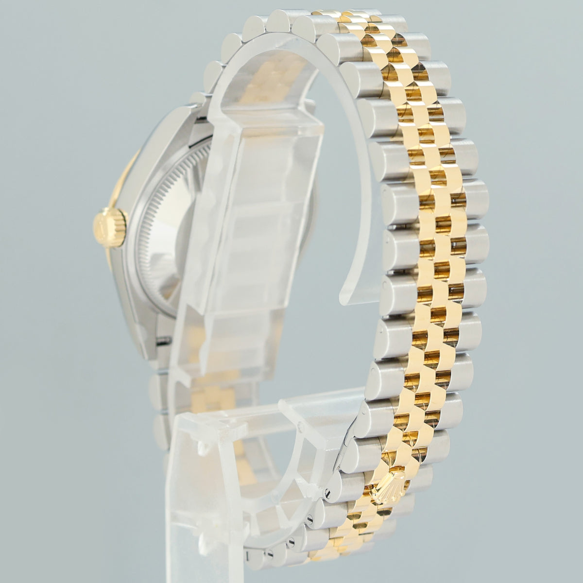 NEW 2026 PAPERS Ladies Rolex DateJust 31mm Grey Diamond Jubilee Gold 278273 Watch
