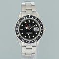 PAPERS 2000 MINT Rolex 16700 GMT-Master Steel Black Insert 40mm Watch Box