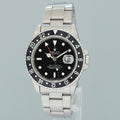 PAPERS 2000 MINT Rolex 16700 GMT-Master Steel Black Insert 40mm Watch Box
