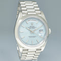 MINT PAPERS Rolex Platinum President Day Date 40 Blue Motif 228206 Watch Box