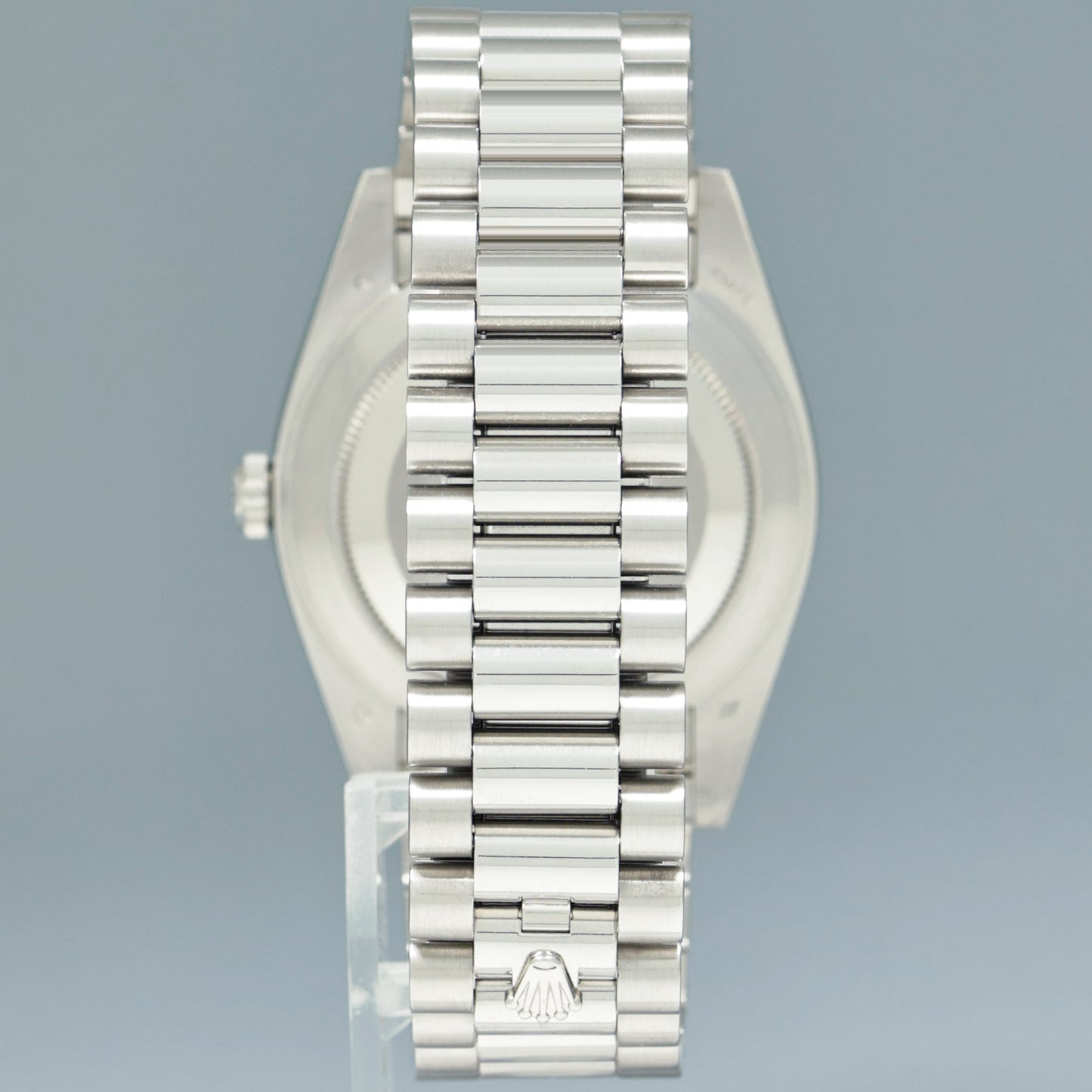 MINT PAPERS Rolex Platinum President Day Date 40 Blue Motif 228206 Watch Box