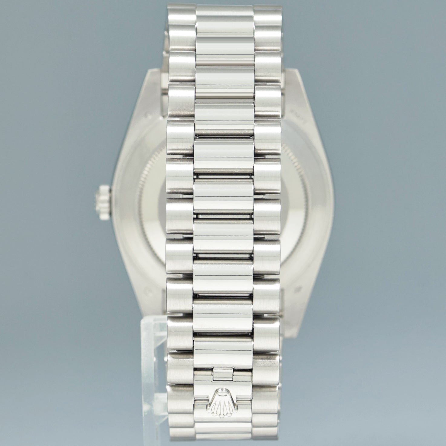 MINT PAPERS Rolex Platinum President Day Date 40 Blue Motif 228206 Watch Box