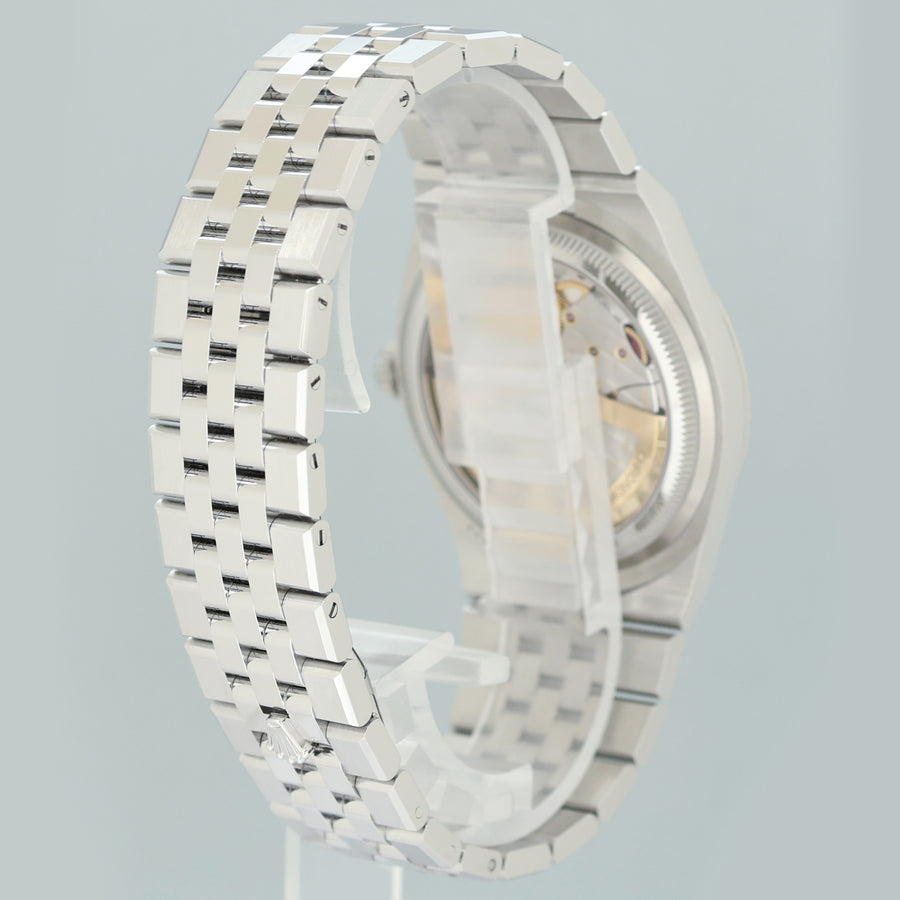 AUG 2026 NEW PAPERS 127334 Rolex Land-Dweller Jubilee 40mm White Gold Fluted Watch
