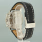 MINT Breitling Navitimer World A24322 46mm Black Steel Chrono GMT Watch
