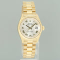 2026 NEW PAPERS Ladies Rolex DateJust 279178 Silver Roman 28mm Yellow Watch Box
