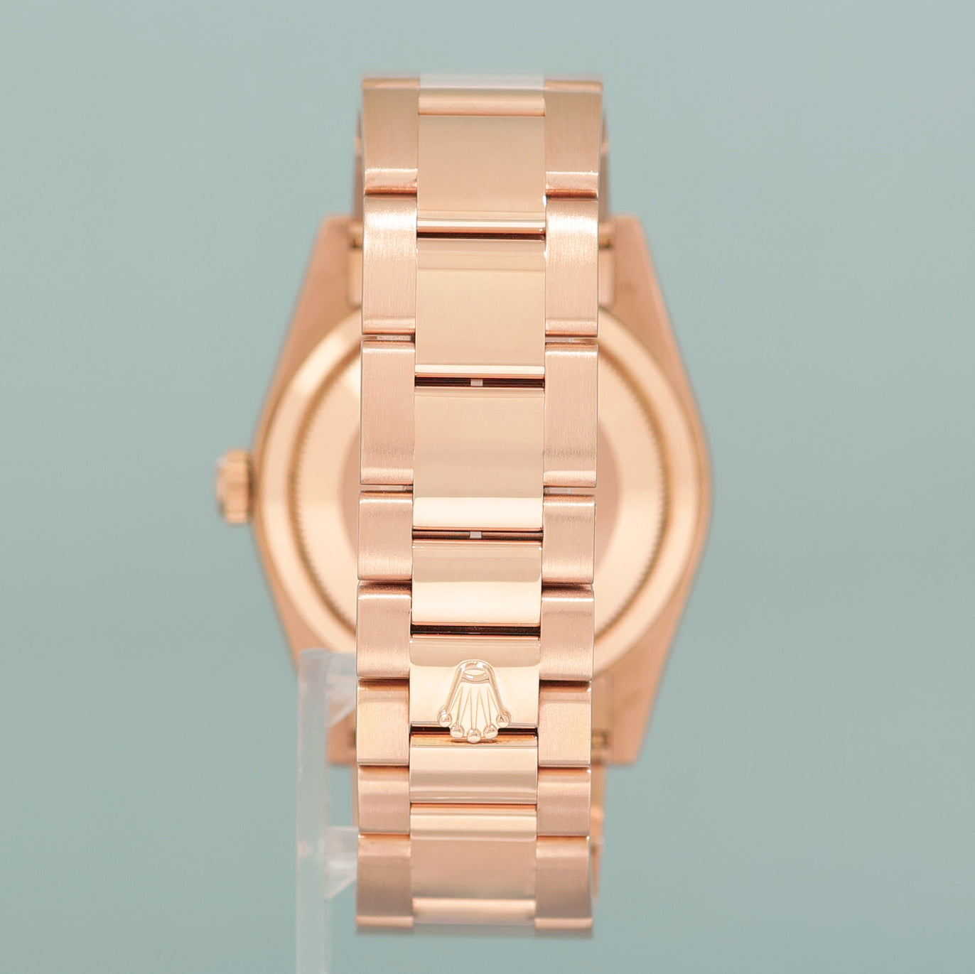 MINT Rolex President Day Date Rose Gold 118205 Black Arabic 36mm Watch Box