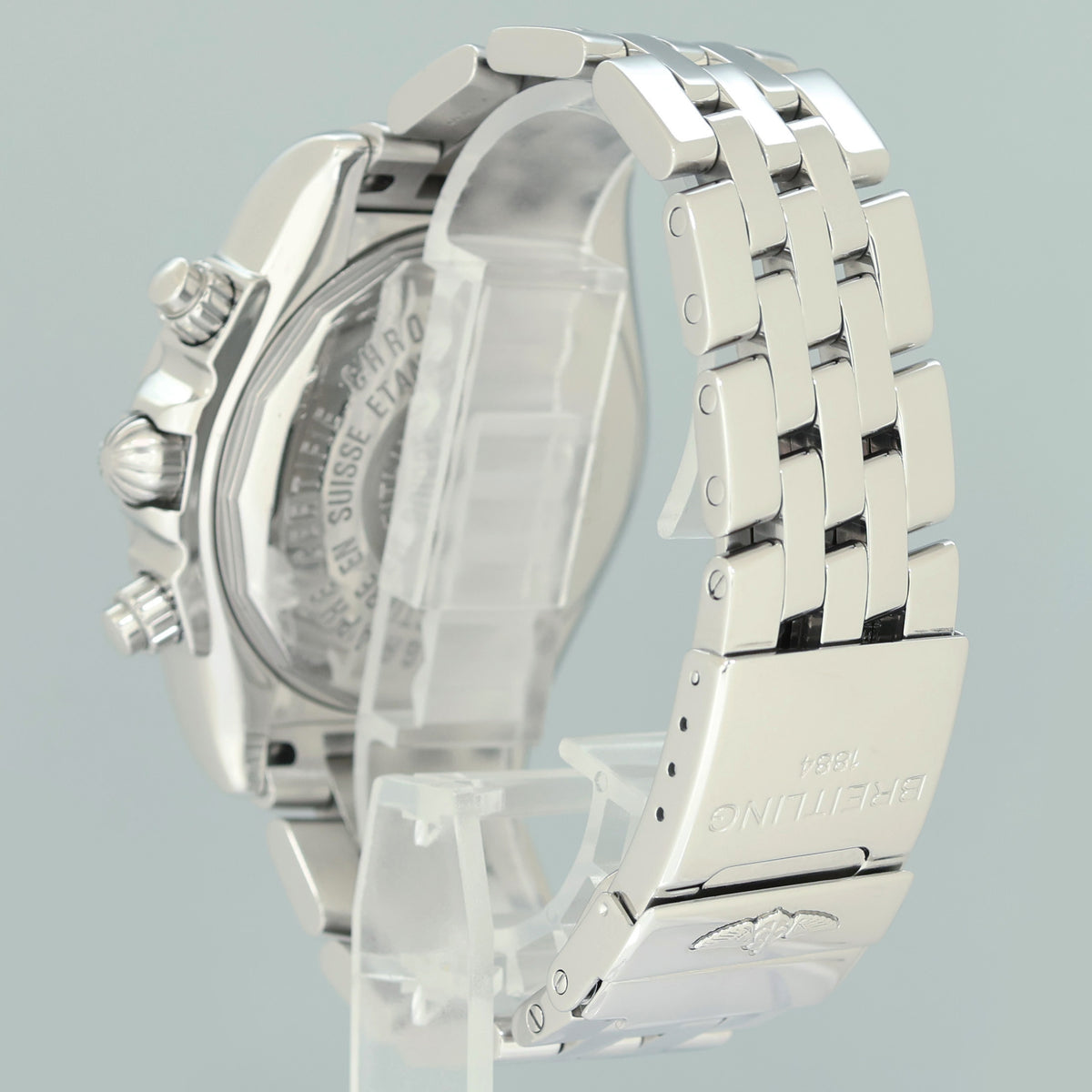 Breitling Chronomat Evolution A13356 Gray 44mm Automatic Steel Watch