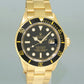 2025 RSC PAPERS Rolex 16618 Submariner Yellow Gold Black 40mm Watch Box