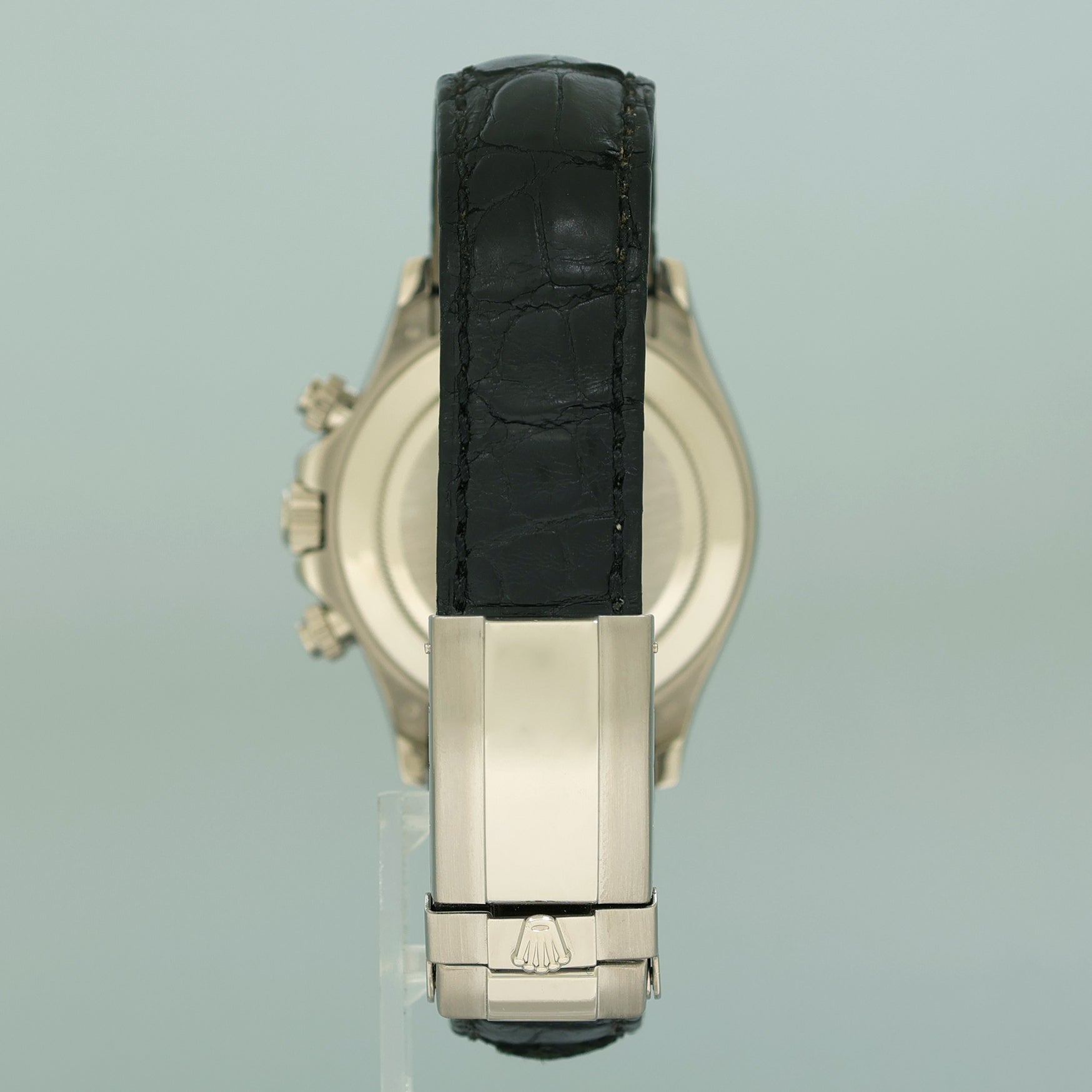 2007 MINT PAPERS Rolex Daytona White Gold 116519 Black Stick Leather Watch Box