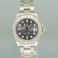2022 NEW PAPERS Rolex Yacht-Master 268622 Steel Rhodium 37mm Blue hand Watch Box