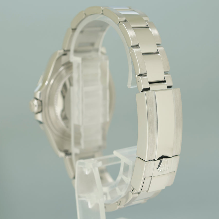 2019 MINT Rolex Yacht-Master 268622 Steel Rhodium 37mm Blue hand Watch Box