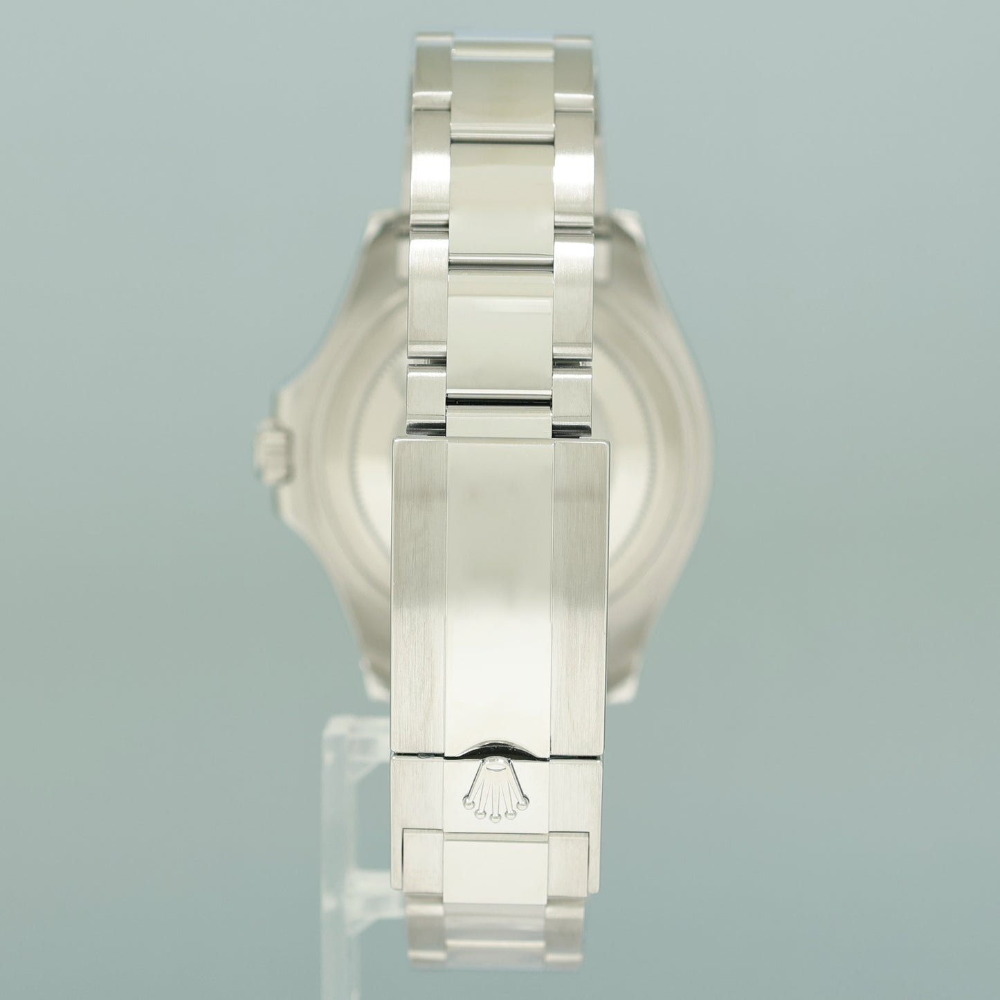 2019 MINT Rolex Yacht-Master 268622 Steel Rhodium 37mm Blue hand Watch Box