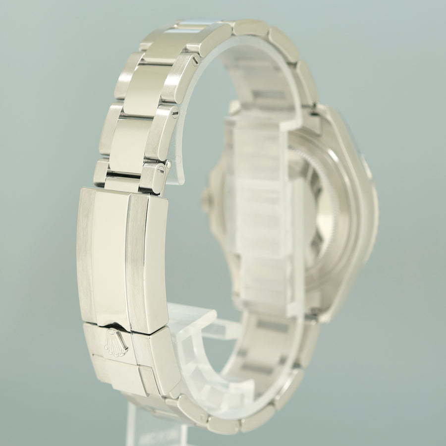 2019 MINT Rolex Yacht-Master 268622 Steel Rhodium 37mm Blue hand Watch Box