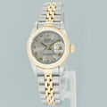 MINT Rolex 79173 Ladies 26mm DateJust Silver Roman Two-Tone Gold Steel Jubilee Watch
