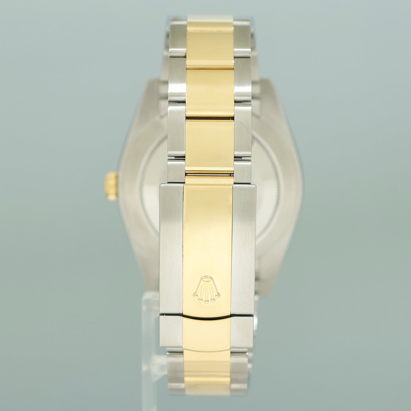 MINT 2023 Rolex DateJust 41 Two Tone Yellow Gold Steel Oyster 126303 Champagne Watch