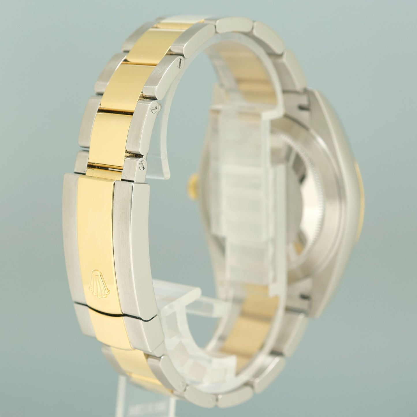 MINT 2023 Rolex DateJust 41 Two Tone Yellow Gold Steel Oyster 126303 Champagne Watch