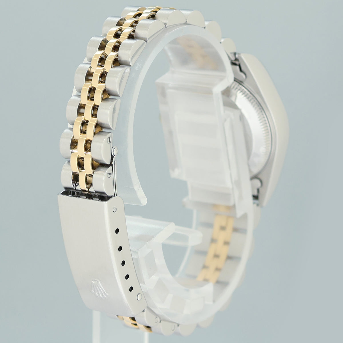 MINT Rolex 79173 Ladies 26mm DateJust Silver Roman Two-Tone Gold Steel Jubilee Watch