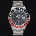 2006 MINT COKE Rolex GMT-Master II Red Black Steel 16710 40mm Watch Box