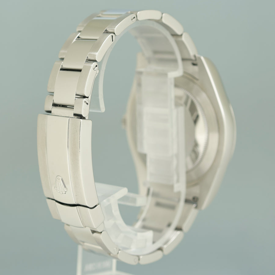 PAPERS MINT 2016 Rolex Datejust II 116300 Black Wimbledon Oyster 41mm Watch Box