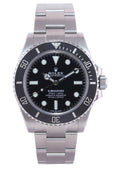 2023 NEW PAPERS Rolex Submariner 41mm Black Ceramic 124060LN No Date Watch Box