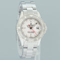 MINT Ladies Rolex Yacht-Master Steel 169622 29mm Platinum Watch Box