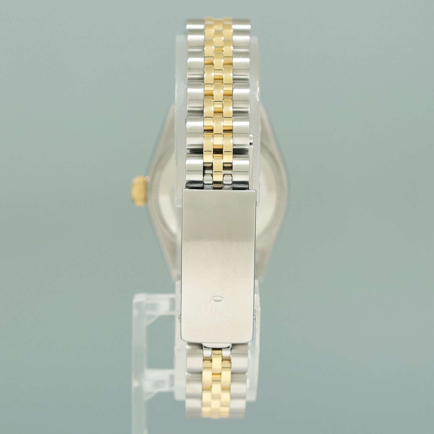 MINT PAPERS Ladies Rolex DateJust 26mm 69173 Two Tone Champagne Gold Jubilee Watch