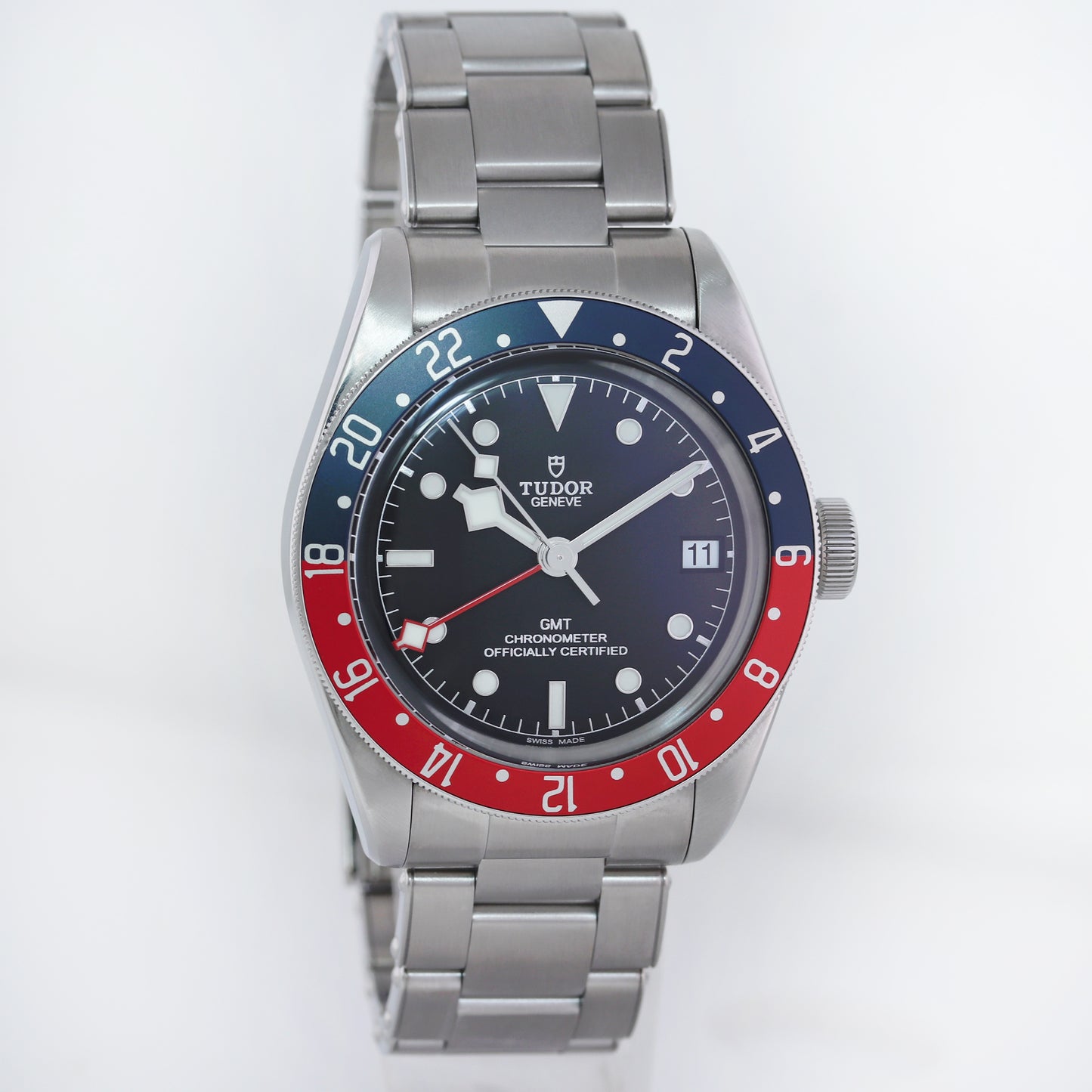 MINT Tudor Black Bay 79830RB Pepsi Steel Black GMT Date 41mm Watch Box